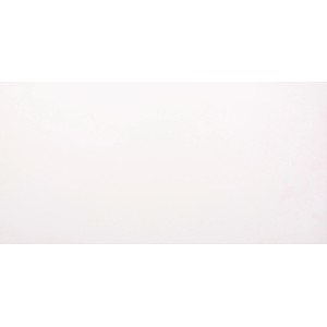 Glänzende, weiße Wandfliese Polar, Steingut, Format 30x60 cm.