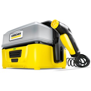 Kärcher OC 3 Akku-Druckreiniger für Outdoor: Mobil, kompakt, ideal für Fahrräder und Schuhe.
