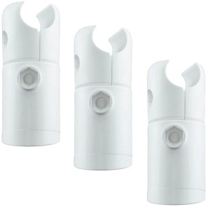 Schulte Wandhalterung, abgeschrägt, 4er Set, für Heizkörper Modell Europa, Heizungs-Installation.