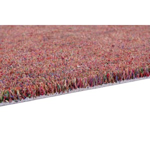 Mehrfarbige Astra Coco Shape Türmatte, 45x75 cm, aus Kokosfasern für Innen- und überdachten Außenbereich.