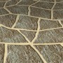 Verfugte Pflastersteine mit MEM Fix-Fertig-Fugenmörtel Sand. Trockenmörtel für Pflasterflächen im Außenbereich.