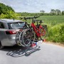 Eufab Crow Plus Fahrradträger mit Erweiterung für 3 Fahrräder am Auto.