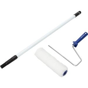 LUX Farbroller Kunstfell 25 cm mit Teleskopstange