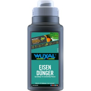 Flasche Wuxal Eisendünger 250ml für Garten- und Zimmerpflanzen.