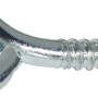 Verzinkte LUX Ringschraube 1,8x10 mm mit Holzgewinde, geeignet zum Befestigen und Verankern.