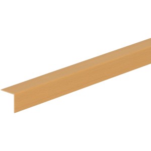FN Neuhofer Winkelleiste KU031, Buche Dekor, 20x20 mm, zur Abdeckung von Ecken.