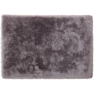 Kayoom Hochflorteppich Cosy 110 in Silber, 120x170 cm. Weicher, handgemachter Teppich für Wohnräume.