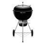 Schwarzer Weber Holzkohle Kugelgrill Master-Touch GBS E-5750 mit Deckelthermometer und One-Touch System.