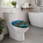 Sinobath WC-Sitz Oval mit Absenkautomatik Unterwasserwelt Universell Passend_7