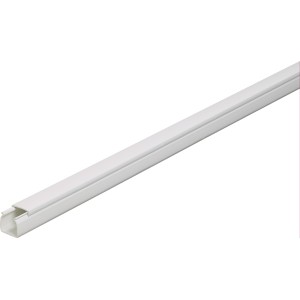 Kabelkanal 15 mm x 15 mm Weiß Länge 2 m