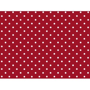 d-c-fix Klebefolie Peterson Rot mit weißen Punkten, 45x200cm.