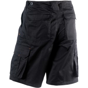 Schwarze Herock Bermuda Tyrus Arbeitsshorts Größe 54 mit vielen Taschen.