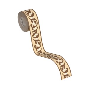 Selbstklebende A.S. Création Borte Barock in Braun und Beige, 10,05 m lang.