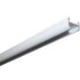 Weiße Gardinia Aluminiumschiene, 150 cm, für Vorhänge und Gardinen.