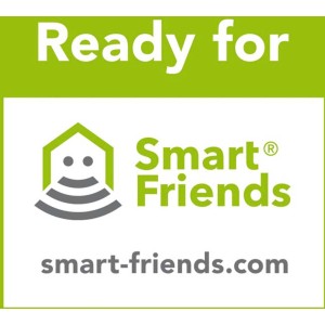 Smart Friends Logo für Schellenberg Rollladen Funk-Empfangsmodul