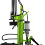 Zipper Holzspalter HS30EZ: Vertikaler Holzspalter mit Fahrwerk und Elektro- sowie Zapfwellenantrieb.