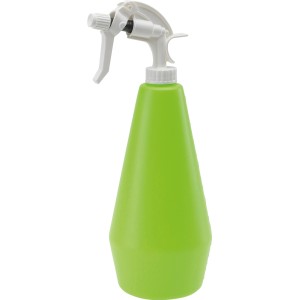Grüne Sprühflasche mit 1000 ml Volumen für Garten und Haushalt.