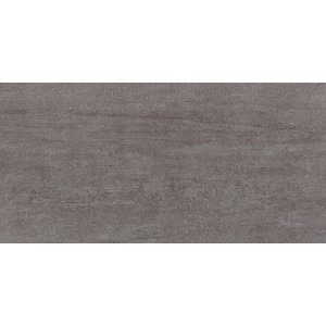 Graue, glasierte Feinsteinzeug Bodenfliese Feng in Betonoptik, 30x60 cm.