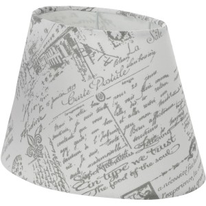 Eglo Lampenschirm m. Druck Grau Ø 25 cm