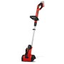 Einhell Akku-Oberflächenbürste PICOBELLA 18/215 für Stein, Holz & Kunstrasen. Rot, mit Akku. Für die Gartenreinigung.