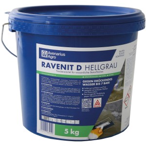 Ravenit D Hellgrau Dichtungsschlämme 5 kg