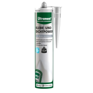 Ultrament Klebe- und Dichtpower Kristallklar Transparent 290 g