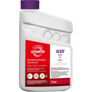 Glysantin G30 ECO Kühlerschutz Konzentrat 1 Liter Flasche, pink. Frostschutz für Kühler.