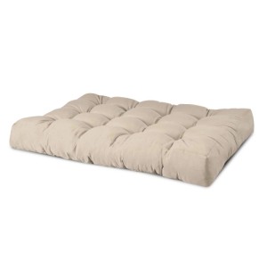 Beautissu Palettenkissen ECO Style, Sitzkissen 120x80x15cm, Natur für Europaletten.