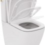 Ideal Standard i.life S WC-Sitz, Wrapover Design, Weiß, Duroplast, abnehmbar für einfache Reinigung.