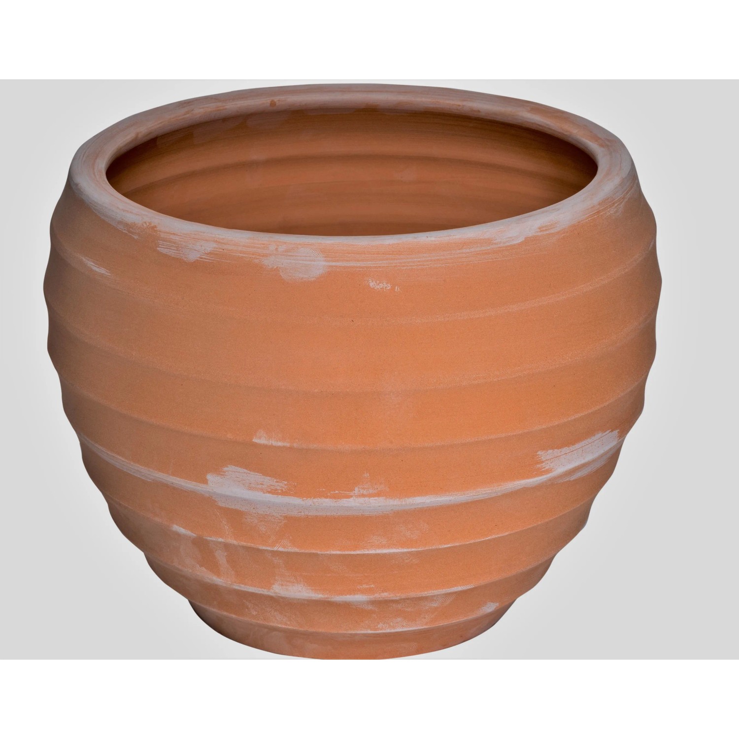 IMJ-Global Blumentopf Terra DKWT37 – Quadratischer Kunststofftopf 37x37x30 Cm (25,2 L) In Terrakotta
