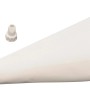 Zenker Spritzbeutel Patisserie, 31 cm, weiß, mit 4 Tüllen für Küchenhelfer.