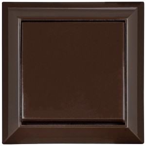 REV Ritter A/W-Schalter PlanoLuxe in Braun für Lichtschaltung.