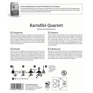 Kiepenkerl Pflanzkartoffel Quartett Grillkart.,12St