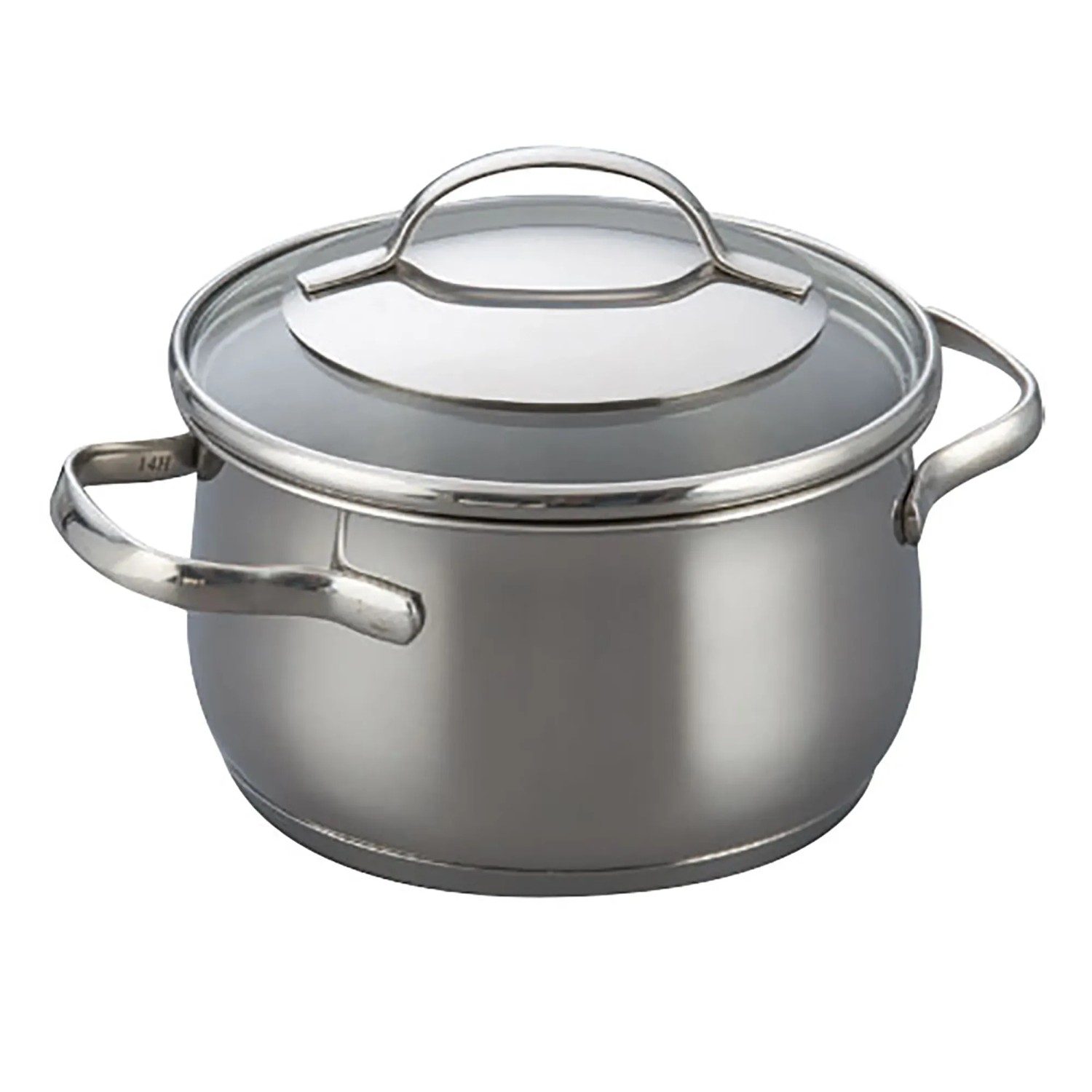 Kelomat Topf Mini Hoch mit Deckel 1,2 l Silber kaufen bei OBI