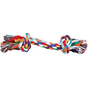 Jollypaw Spieltau, 37 cm, aus Baumwolle, mehrfarbig, für Hunde.