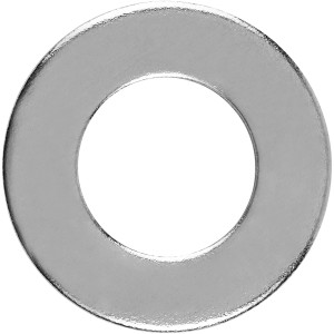 Edelstahl Unterlegscheibe, Ø 5,3 mm, für M5 Schrauben, 100er-Pack.