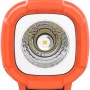 Energizer Impact Arbeitslampe mit 2 LEDs, orangefarbenes Gehäuse, inklusive Batterien.