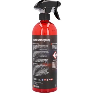 Nigrin Ceramic-Versiegelung Performance 750ml für Autopflege im roten Sprühflasche.