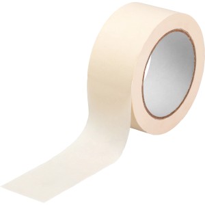 Rolle Flachkrepp Klebeband, 50 m x 48 mm, für Malerarbeiten.