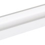 Weißes OBI Wandboard Loire, 40x15x4 cm, für Regalböden und Möbelbau.