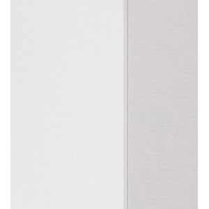 Detailaufnahme: Weiß matter Held Möbel Einzelwaschtisch Monza, 100 cm, mit Softclose.