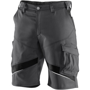 Kübler ActiviQ Shorts in Anthrazit-Schwarz, Größe 40, Arbeitskleidung mit Taschen.