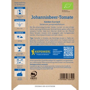 Kiepenkerl Saatgut BIO Johannisbeer-Tomate Golden Currant