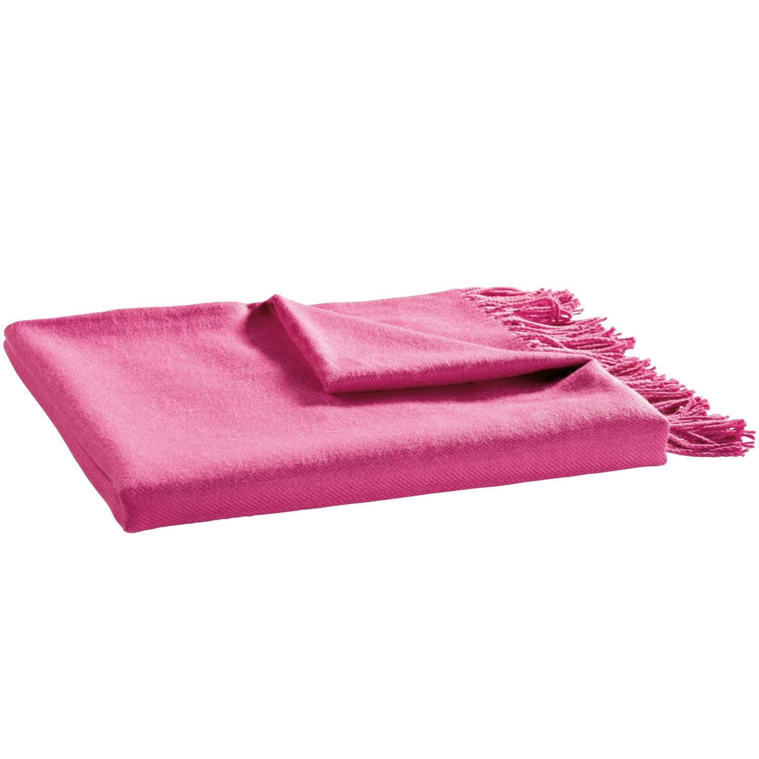 Decke Pink Chic Uni Pink 140 cm x 170 cm kaufen bei OBI
