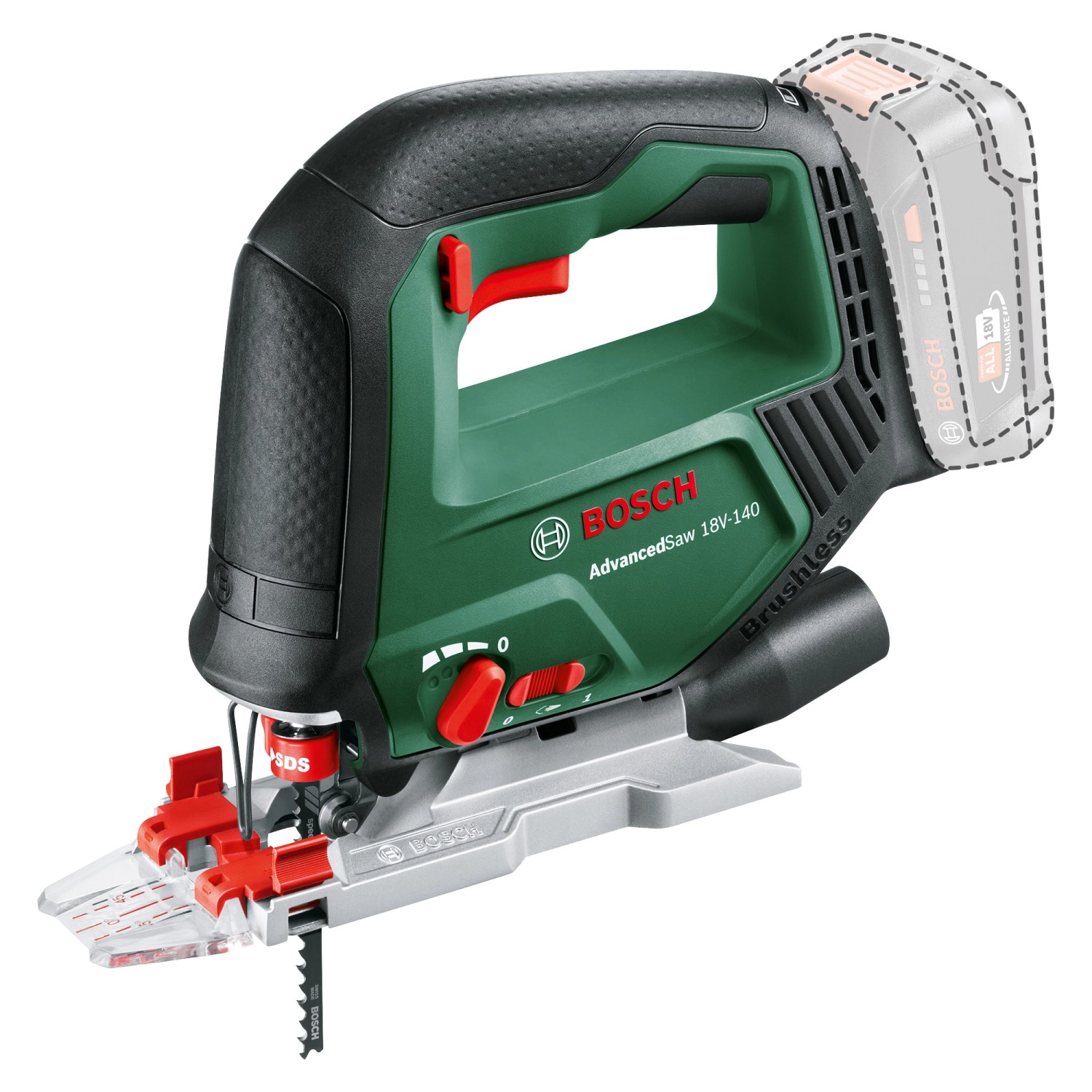 Bosch AkkuStichsäge AdvancedSaw 18 V140 kaufen bei OBI
