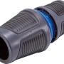 LUX Schlauchverbinder 19 mm (3/4) mit Wasserstopp, aus Kunststoff mit Gummieinlage.