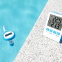 Steinbach Funkthermometer für Pool/Teich: Wassertemperaturanzeige und digitales Display.