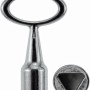 Dreikantschlüssel, verzinkt, 9 mm, für Türschlösser und Türtechnik.