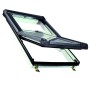 Roro Dachfenster KB4.1 VSG Kunststoff 94 cm x 140 cm Weiß-Anthrazit