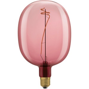 Osram LED-Leuchtmittel E27, rosa, 4,5W, 220lm, warmes Licht. Dekorative LED Lampe für stimmungsvolle Beleuchtung.